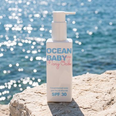 Сонцезахисний крем для тіла та обличчя SPF 30 Ocean Baby 230 мл