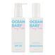 Пляжний набір Ocean Baby: Cонцезахисний крем для для тіла та обличчя SPF30 230 мл + Зволожуючий депантенол-міст для тіла та обличчя 250 мл