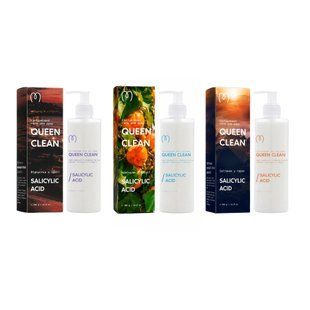 Спогади розблоковано: Сет із трьох саліцилових гелей для душу Queen Clean з лімітованими ароматами &mdash; Зображення &mdash; Mary Babe &mdash; усе для депіляції та догляду за тілом