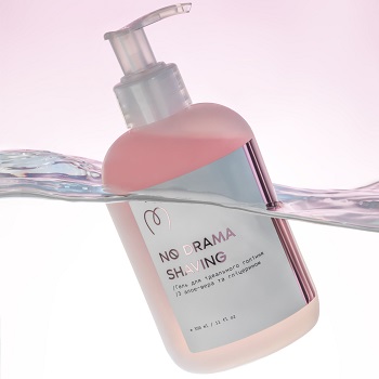 Гель для гоління No Drama Shaving — Зображення — доглядова косметика для тіла Mary Babe